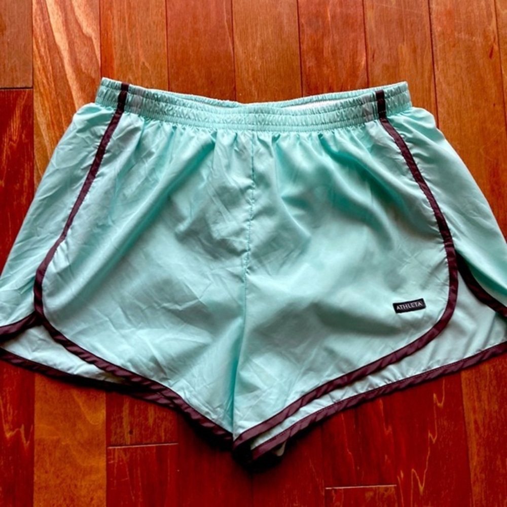 COPY - Teal athleta athletic shorts